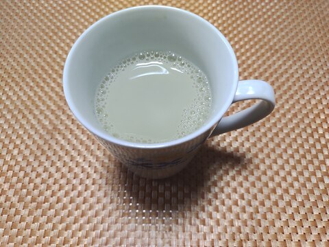 玄米茶のしょうが豆乳ティー